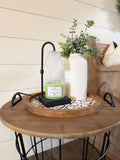 Candle Lamp Black Lumiere