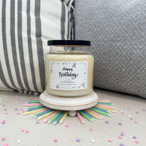 Birthday Cake W/ Happy Birthday label