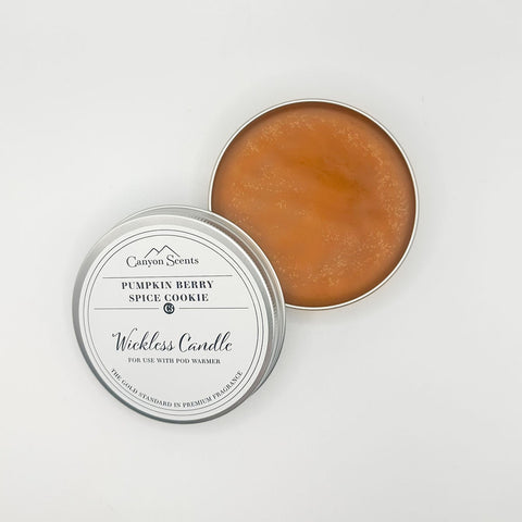 Wickless Pumpkin Berry Spice Cookie