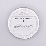 Spruce & Citrus Wickless Candle