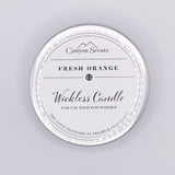 Fresh Orange Wickless Candle